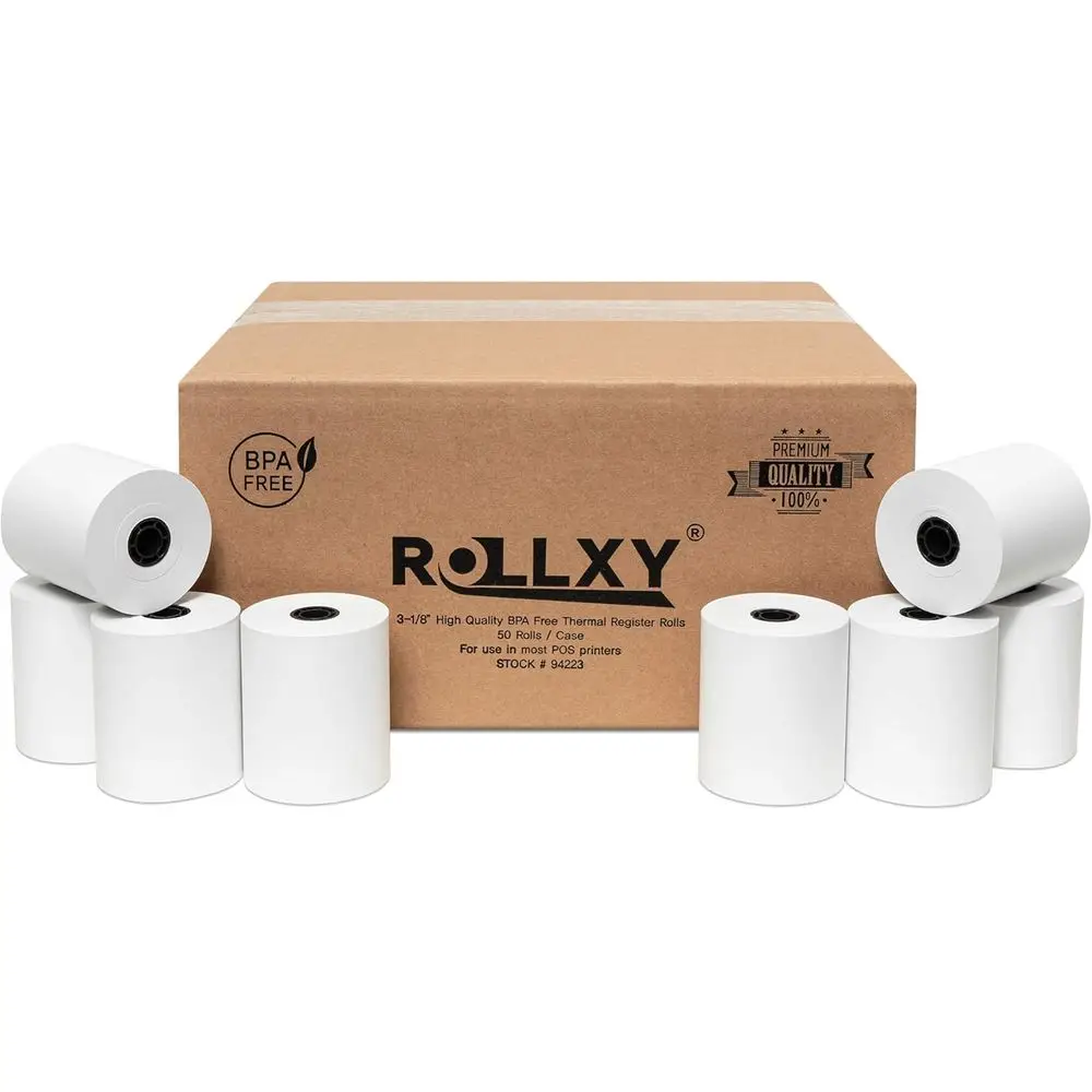 Printer Paper - Rouleaux de papier thermique 3 1/8